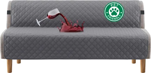 Vista 14 de Turquoize Funda 100 % impermeable para sillón de ala, protector de sofá, triple antideslizante, protector de muebles para mascotas, niños, perros