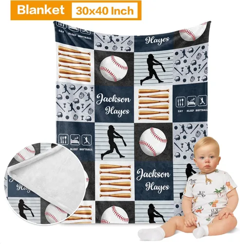 Vista 2 de Juego de ropa de cama para cuna de bebé, 5 piezas, diseño de bolas y arco iris, manta de bebé con nombre personalizado, sábana bajera para cuna