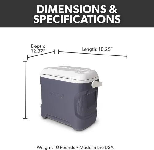 Vista 2 de Igloo Iceless Thermoelectric Cooler Portable Electric Plug-in Coolers