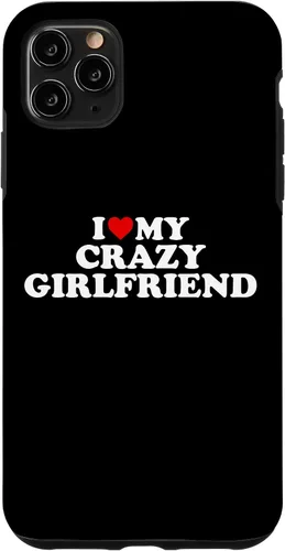 Vista 13 de Ich Liebe Meine verrückte Freundin GF - Rotes Herz [German Language] Case for iPhone 17