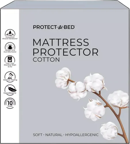 Vista 8 de Protector de colchón Arctic Chill, Protect-A-Bed, impermeable, de 5 lados, individual