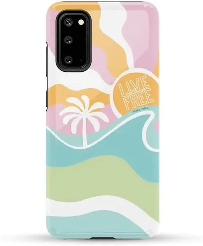 Vista 19 de Casely Funda para Galaxy S20 Todo por amor Orgullo Diseño protector delgado esencial de doble capa