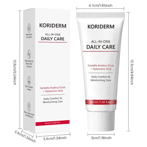 Vista 7 de KKP - Crema hidratante facial todo en uno, loción facial diaria todo en uno con colágeno y ácido hialurónico de Centella Asiática, hidrata, reafirma