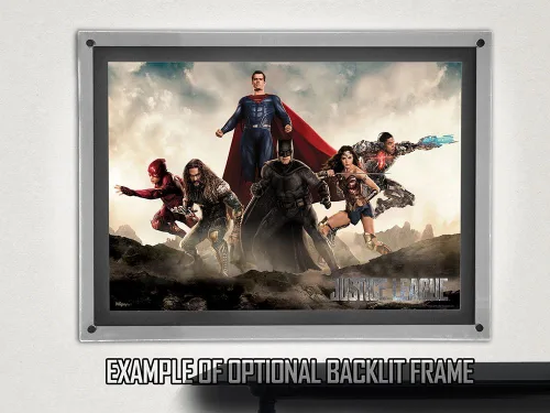Vista 3 de MIGHTYPRINT Película de la Liga de la Justicia (United We Stand) - Arte de pared DC Comics Premium Print