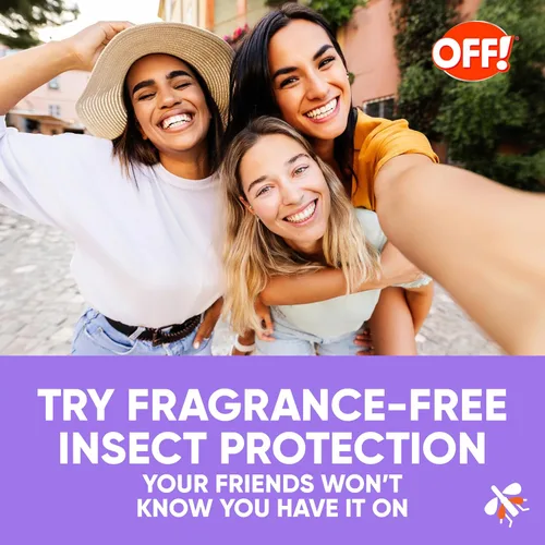 Vista 3 de OFF! Clean Feel - Gel transparente repelente de insectos con 20% de picaridina, protección sin DEET contra mosquitos y garrapatas, control de plagas