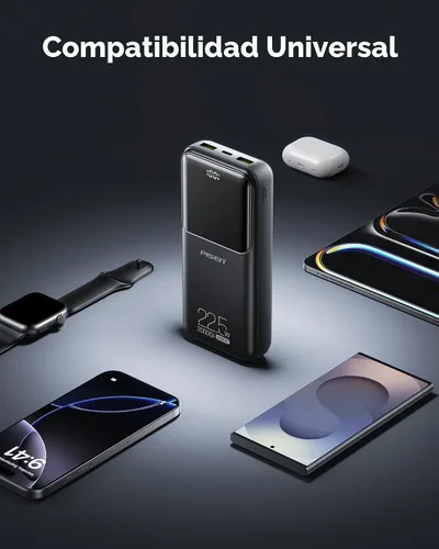 Vista 8 de Banco de Energía Certificado CCC de PISEN - Banco de Energía de 20000mAh 22.5W 3C, Paquete de Batería Portátil 3C, Cargador Portátil de 20000mAh