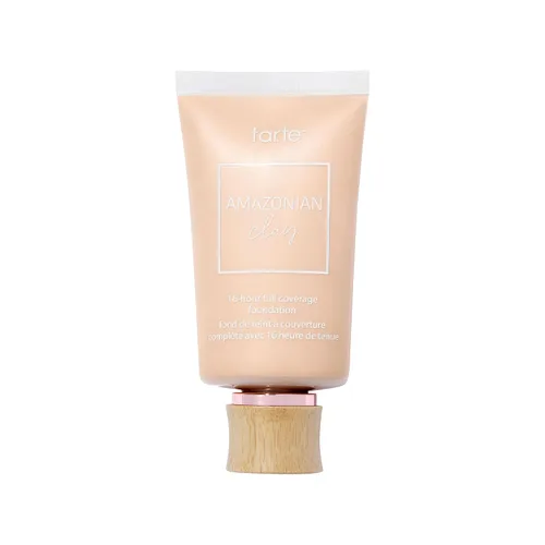 Vista 47 de Base de cobertura total Amazonian Clay con 12 horas de duración y SPF 15, marca Tarte, sin caja
