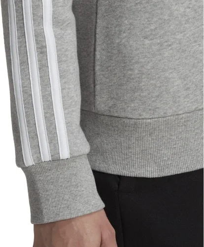 Vista 5 de adidas Sudadera Essentials de forro polar con 3 rayas para mujer