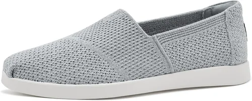 Vista 9 de TOMS Women's Alpargata Plus Slip On Espadrille, Textile Upper, Relaxed Fit, CloudBound Insole, Stretchy Easy On and Off