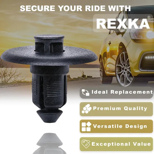 Vista 4 de Rexka Clips de retención tipo empuje W705956-S300 para Lincoln LS Town Car Ford Thunderbird W705956S300