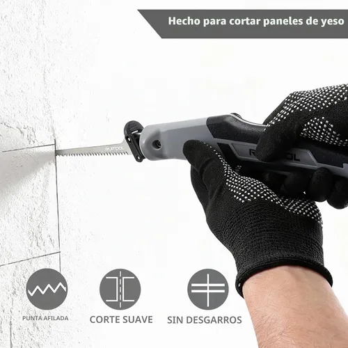 Vista 3 de RUITOOL - Sierra de mano multicuchillas para corte de madera, con 5 cuchillas de cambio rápido