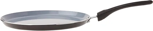 Vista 2 de MasterClass Eco Induction - Sartén para crepes y panqueques con antiadherente, sin productos químicos, aluminio/hierro, negro/azul, 9.4 in