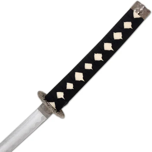 Vista 3 de Snake Eye Tactical Espada samurái katana de dos tonos con soporte de espada gratis