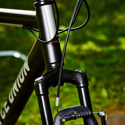 Vista 5 de Royce Union - Bicicleta de montaña todoterreno RMT con 21 velocidades, montura de aluminio de 27.5 pulgadas, palanca de cambios con puño giratorio