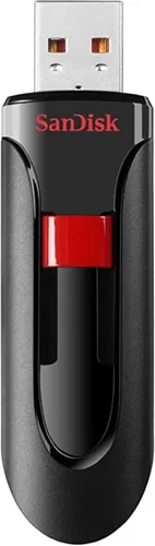 Vista 10 de SanDisk Unidad flash USB 2.0 Cruzer Glide de 32 GB - SDCZ60-032G-B35, rojo