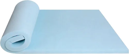 Vista 9 de BLKMTY Cubrecolchón King de 3 pulgadas, cubrecolchón de espuma viscoelástica ventilada con infusión de gel refrescante, colchón suave y transpirable