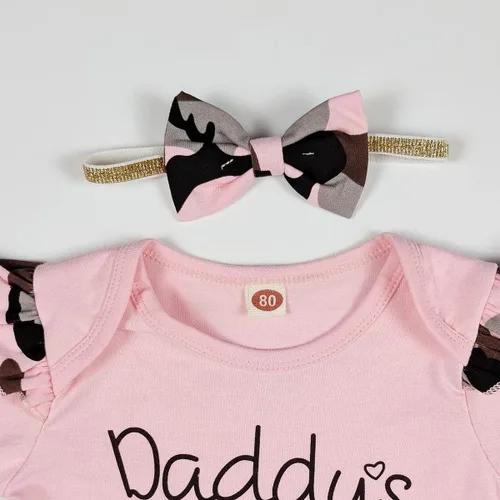 Vista 4 de Shenatta Ropa de bebé niña recién nacida trajes mameluco pantalones ropa para bebé niña
