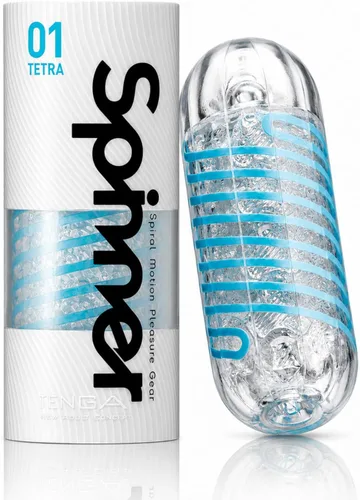 Vista 13 de Tenga Spinner SPN-005 Beads Masturbador Masculino Reutilizable de Movimiento Espiral Cuentas