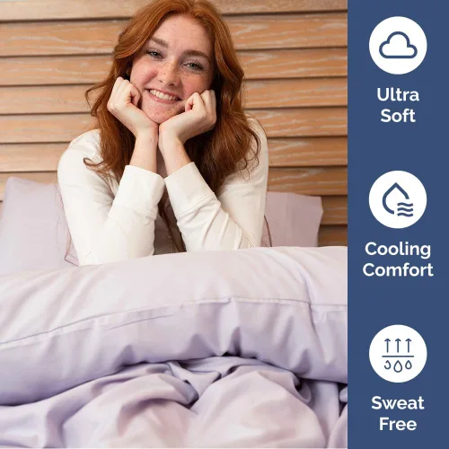 Vista 688 de Extra Deep Twin XL Sheet Set - 3 Piece College Dorm Room - White 01-Blanco