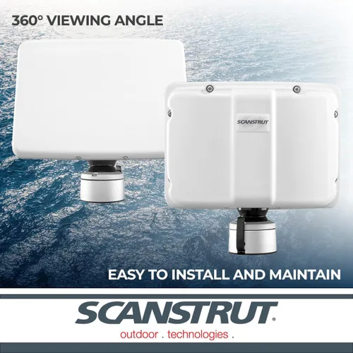 Vista 3 de Scanstrut ScanPod SPD-12-W Deck Pod para pantallas de hasta 12