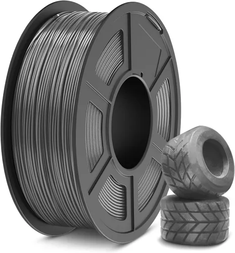 Vista 11 de SUNLU Filamento de TPU de 0.07 in, (22 lbs, 10 paquetes, 95a TPU)
