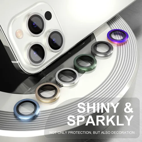 Vista 35 de Choiche Compatible para iPhone 16 Pro/iPhone 16 Pro Max Protector de Lente de Cámara, Vidrio Templado 9H Protector de Pantalla de Cubierta de Cámara