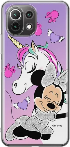 Vista 11 de ERT GROUP Mobile Phone case for Xiaomi 11 Lite 4G/5G Original and Officially Licensed Disney Pattern Mickey 002 adapted to the Shape of the Mobile
