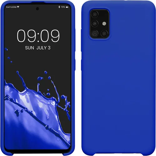 Vista 231 de kwmobile Funda Compatible con Samsung Galaxy A14 5G - Funda de teléfono de TPU y silicona con acabado suave - Verde Lima