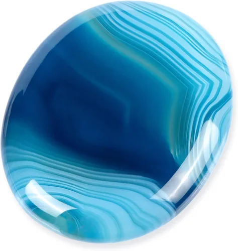 Vista 11 de Artistone Juego de 2 piedras de sangre africanas para el pulgar, piedras curativas naturales pulidas para chakras, para aliviar el estrés