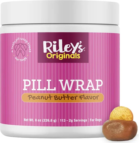 Vista 13 de Riley's Pastillero para perros – Pasta de pastillas de queso y tocino para perros – 4.2 oz