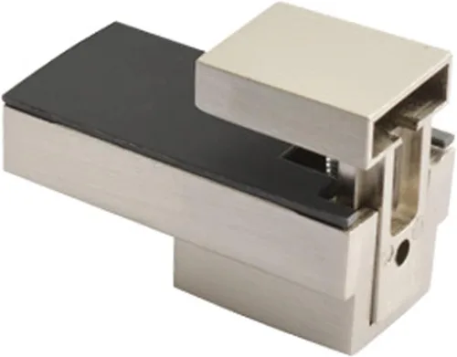 Vista 3 de XVL Estante de vidrio de baño de 15 pulgadas cepillado GS3002L