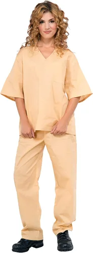 Vista 2 de Forum Novelties Traje de prisionero, beige, estándar, Beige