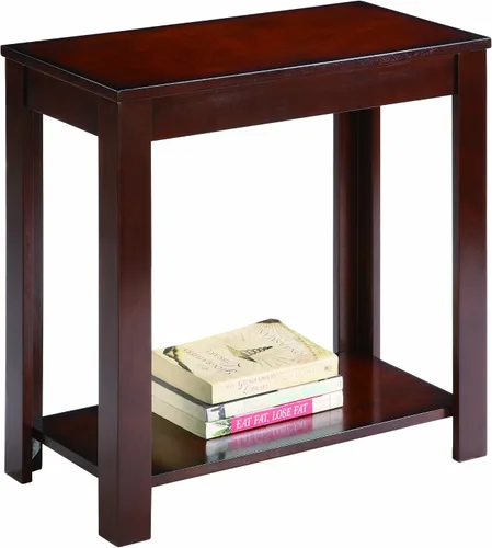 Vista 8 de Mesa auxiliar Pierce de Crown Mark, Madera, Negro
