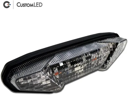 Vista 3 de Blaster-X - Luz trasera LED integrada para Yamaha Tracer 900 y 900 GT 2019-2020 (lente transparente)