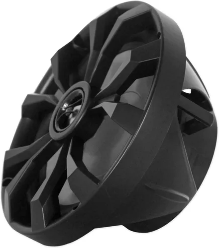 Vista 6 de Rockville Paquete RKL80MB: Par RKL80MB 8 "900W Marine Wakeboard LED Tower Altavoces-Negro, Par MAC80B 7.7" Negro Aluminio Wakeboard Altavoces Pods