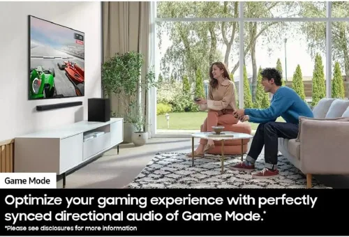 Vista 5 de Samsung B-Series 4.1.CH Barra de sonido y altavoces traseros con subwoofer Bluetooth HW-C47M/ZA