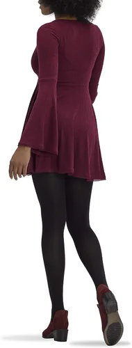 Vista 3 de No Nonsense Mallas superopacas con control superior para mujer