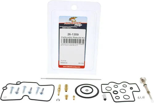 Vista 3 de All Balls Kit de reconstrucción de carburador Racing 26-1359 compatible con/repuesto para Honda TRX450ER 2008-2014, Polaris Outlaw 450 2008-2010