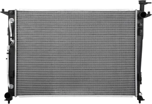 Vista 83 de SCITOO Conjunto de radiador de aluminio refrigerante del motor para 1986-1994 para Nissan D21 2.4L 3.0L 1987 para Nissan para Pathfinder 2.4L