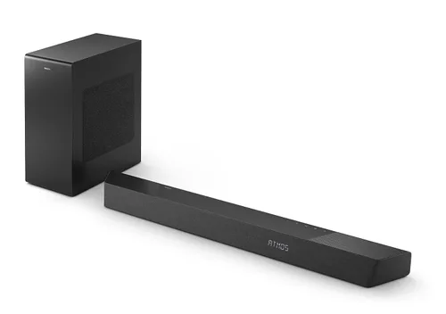 Vista 8 de Barra de sonido PHILIPS B4208 de 2.0 canales con Bluetooth, HDMI ARC y reproducción USB - Simplemente mejor sonido de TV