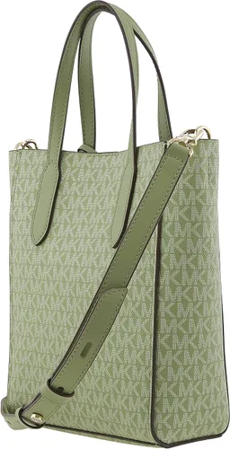 Vista 3 de Michael Kors Sinclair Light Sage - Bolso de mano pequeño para mujer, Savia Claro