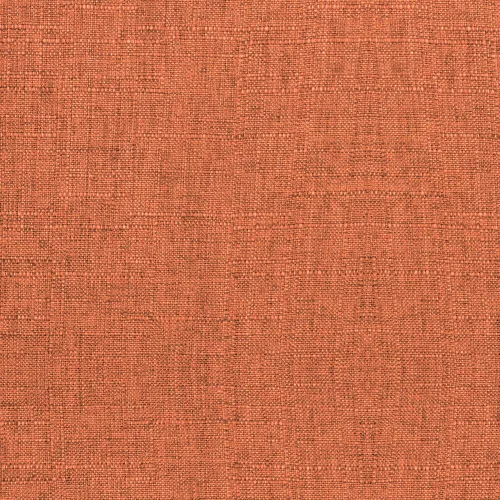 Vista 10 de Armen Living Silla de comedor Phoebe en tela naranja y acabado de madera de nogal