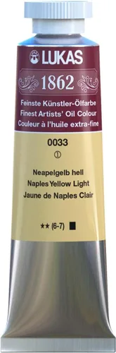 Vista 105 de Lukas 1862 Pintura al Óleo para Artistas Profesionales - Colores Tierra Amarillentos, 37 mL - Juego de 4 - Destacada Resistencia a la Luz, Sin