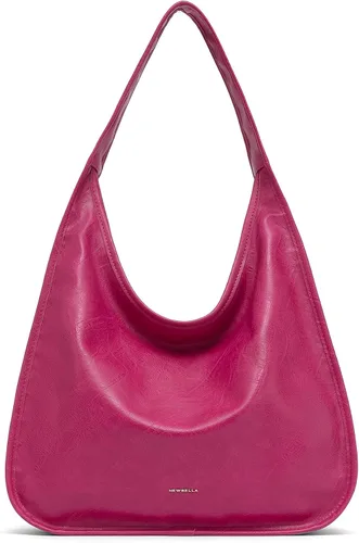 Vista 18 de NEWBELLA Bolso Hobo para mujer - Bolso de hombro y bandolera de cuero sintético, bolso de mano espacioso para el trabajo y uso diario