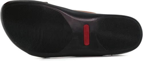 Vista 3 de MARC JOSEPH NEW YORK Sandalias abiertas antideslizantes de cuero genuino para hombre estilo casual cómodas ligeras a la moda para interiores