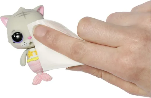 Vista 4 de Baby Born Surprise Pets Serie 3 con 8+ sorpresas, juguete que cambia de color y bañera, multicolor