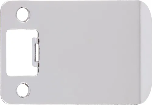Vista 4 de Placa de impacto de esquina redonda con reborde extendido, 2-1/4" x 1-1/2", (2" de longitud total), latón antiguo de Stone Harbor Hardware