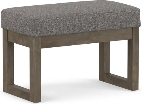 Vista 15 de SIMPLIHOME Milltown - Reposapiés rectangular (26.0 in de ancho) contemporáneo Platino