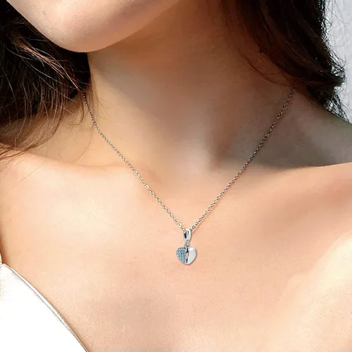 Vista 8 de KunBead Abalorios colgantes de piedra natal de corazón con diseño de abuela y nana, compatible con pulsera Pandora, collar, joyería de cumpleaños