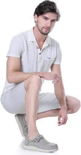 Vista 3 de 1TAZERO Zapatos casuales para hombre con plantillas de soporte de arco, mocasines para fascitis plantar